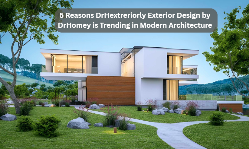 5 Reasons DrHextreriorly Exterior Design by DrHomey is Trending in Modern Architecture