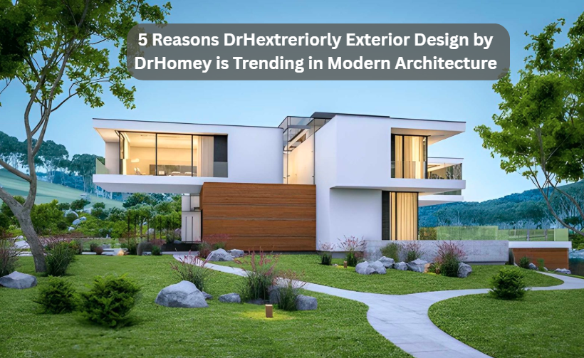 5 Reasons DrHextreriorly Exterior Design by DrHomey is Trending in Modern Architecture