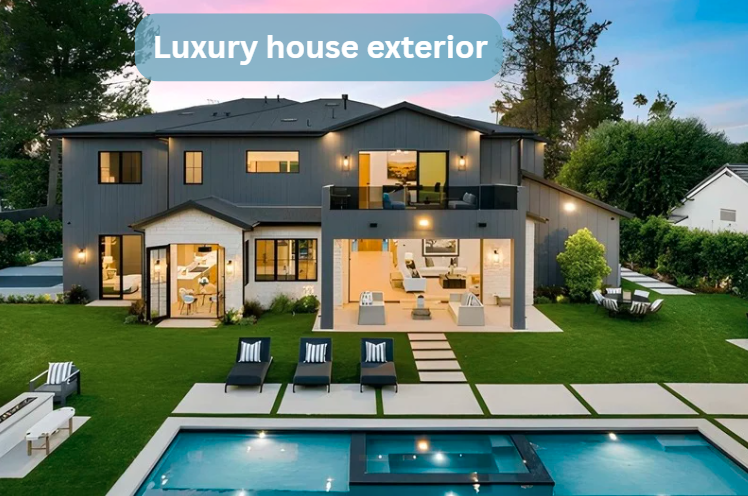 Luxury house exterior
