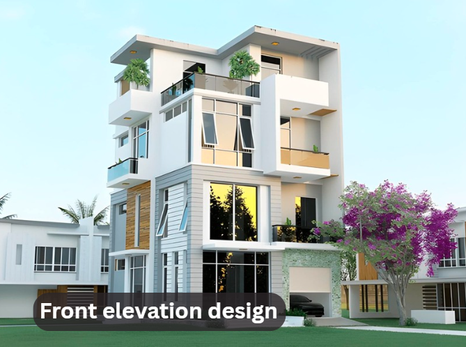 Front elevation design